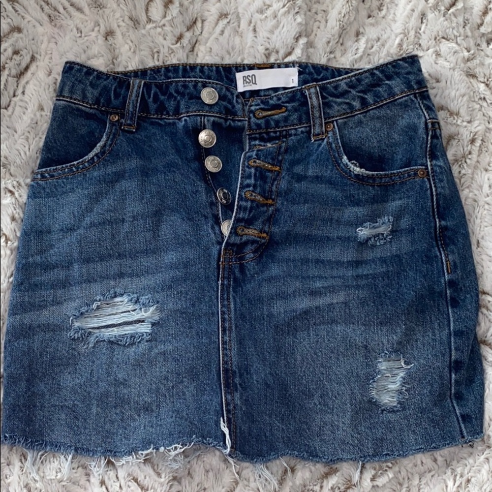 Denim skirt